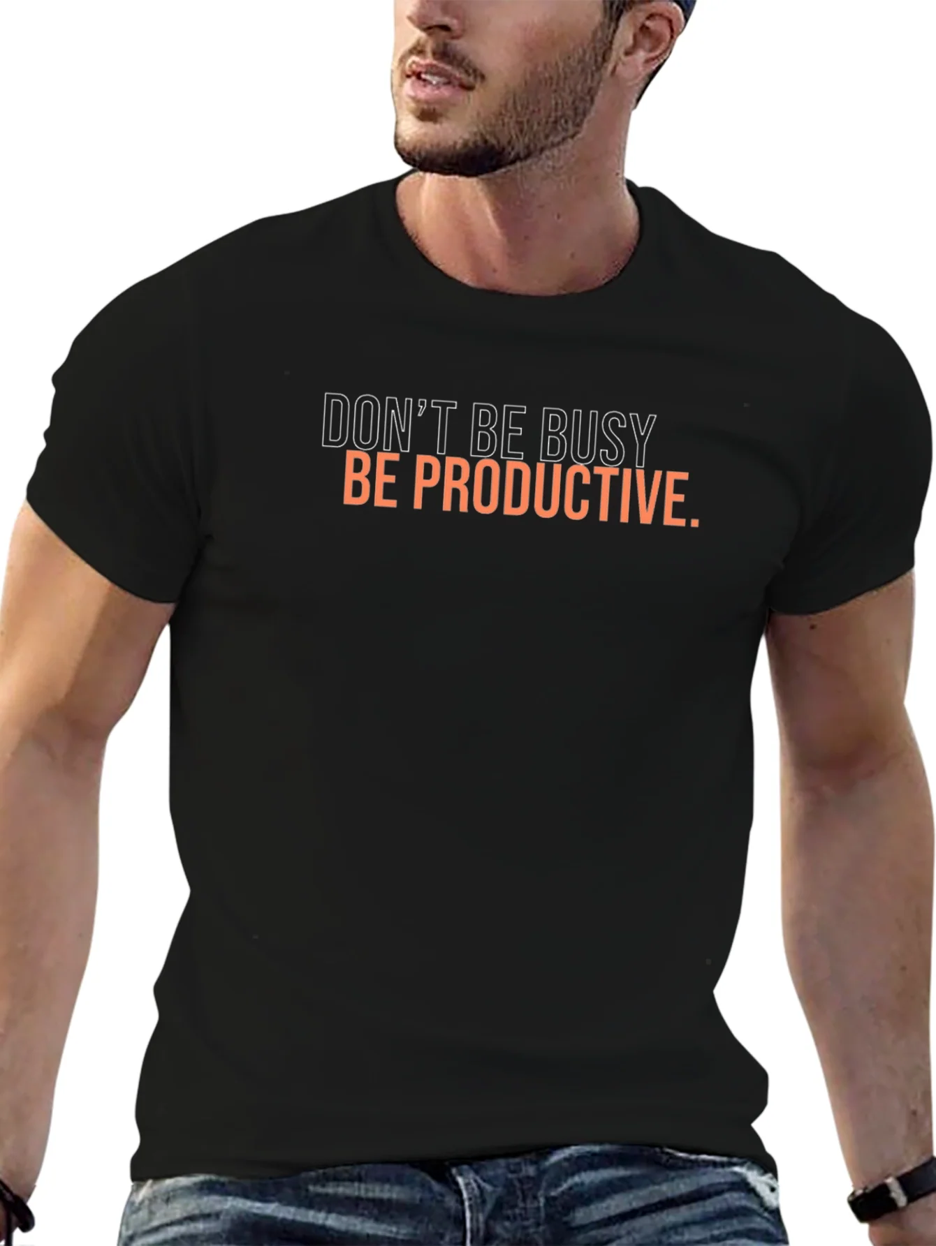 Productive Black T-Shirt