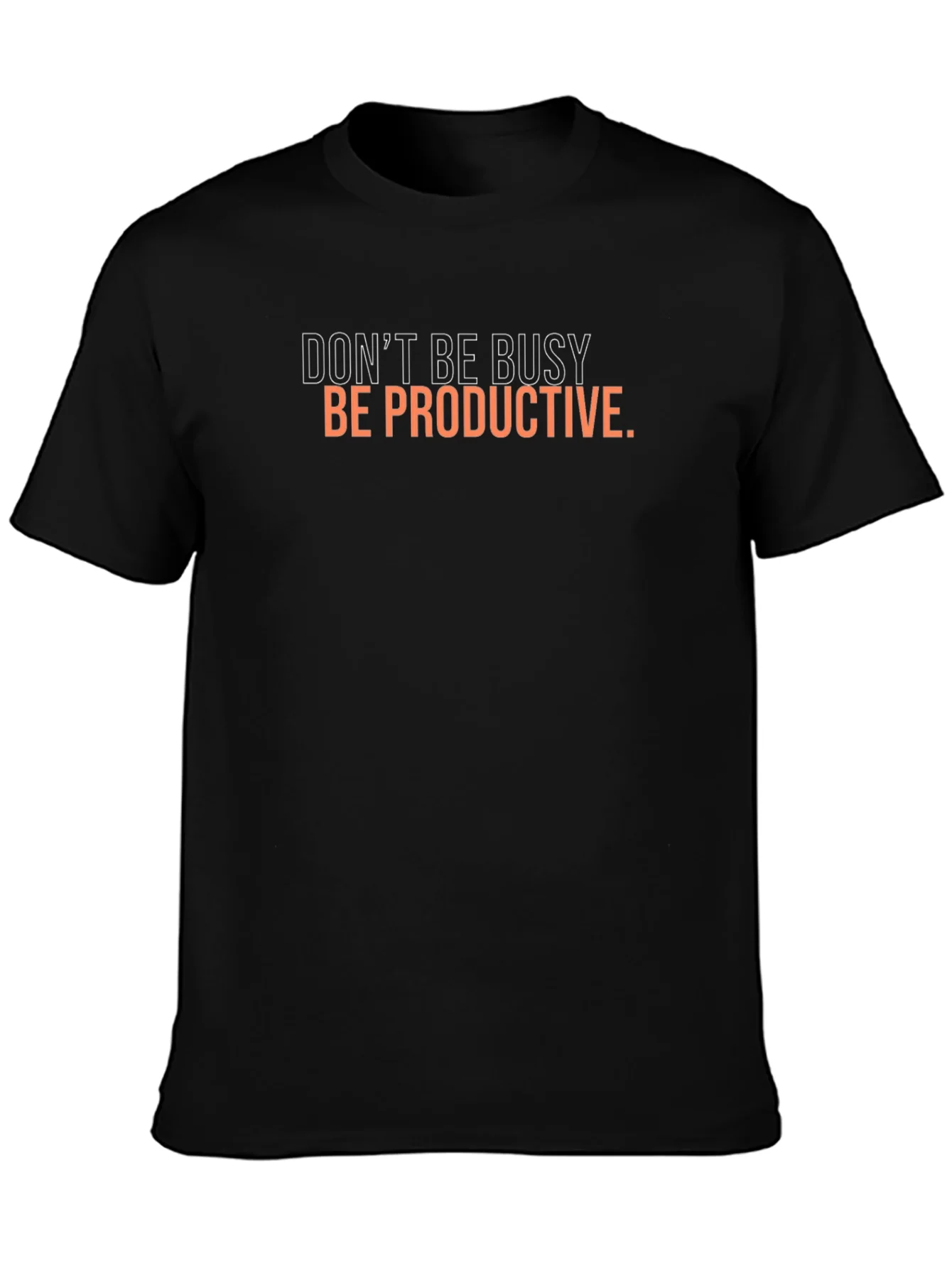 Productive Black T-Shirt