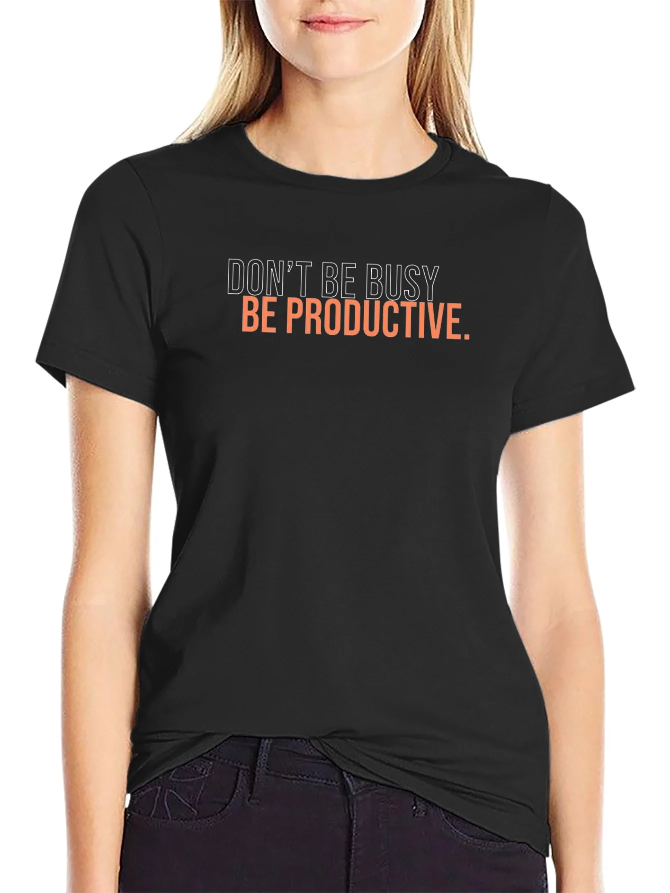 Productive Black T-Shirt