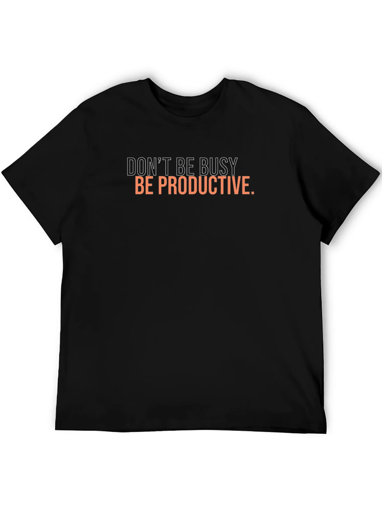 Productive Black T-Shirt
