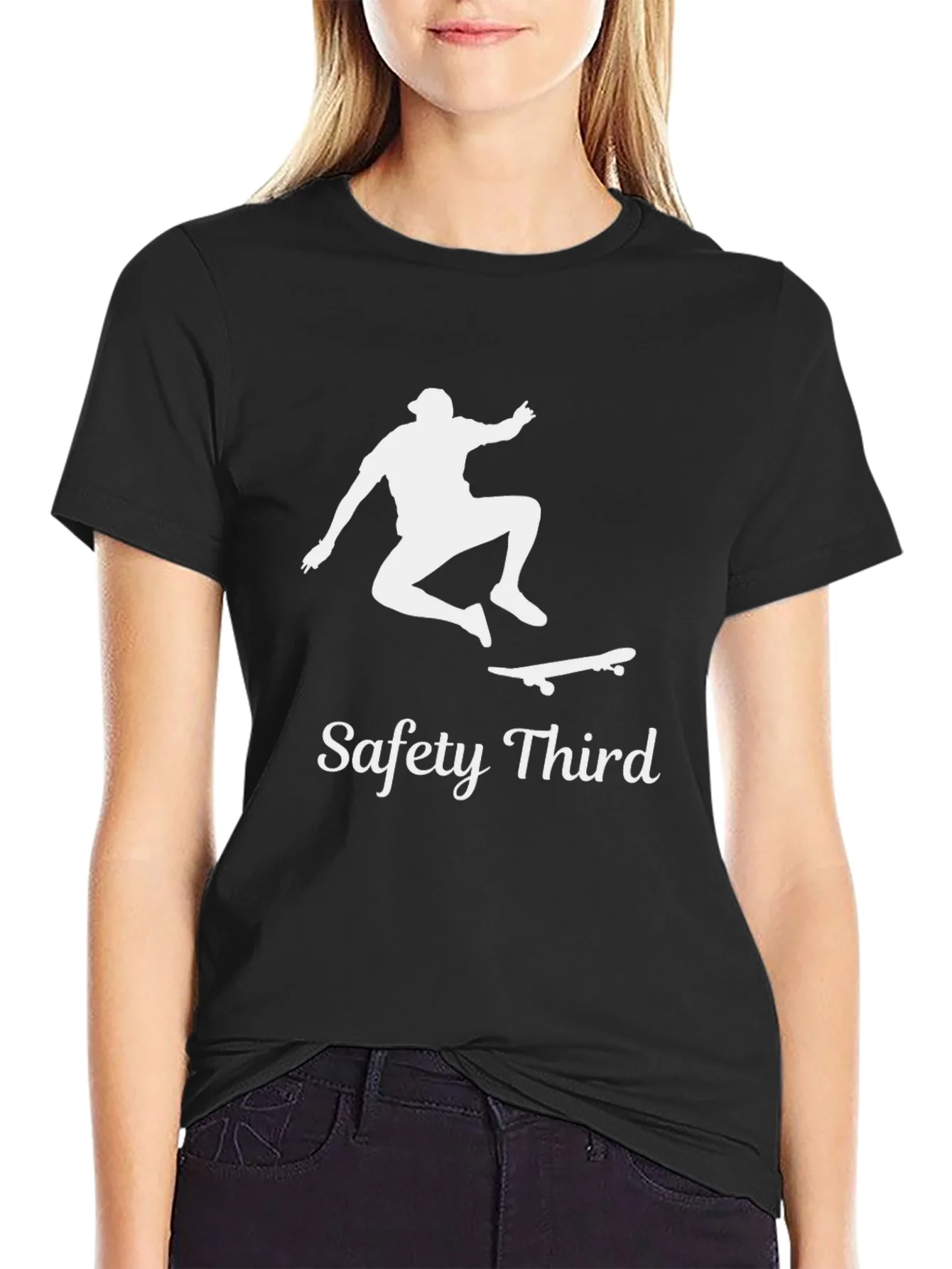 Safety Third Skateboard Graphic T-Shirt