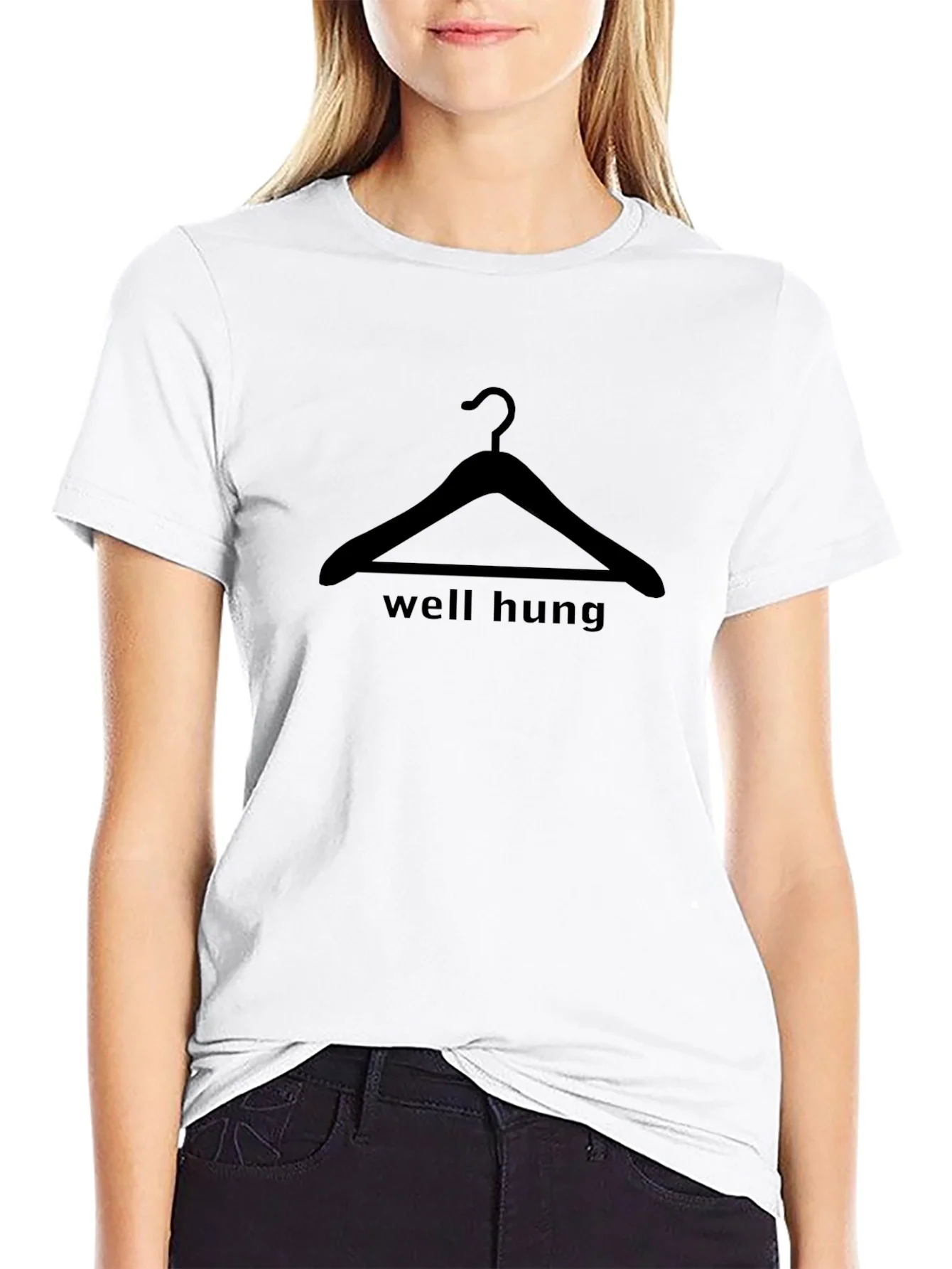 Well Hung T-Shirt - Funny Graphic Tee
