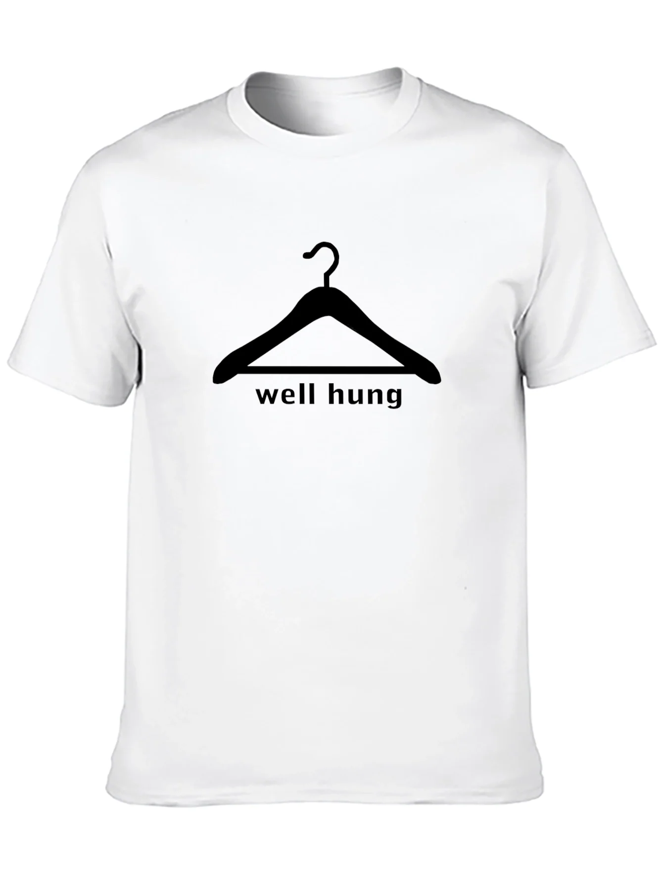 Well Hung T-Shirt - Funny Graphic Tee