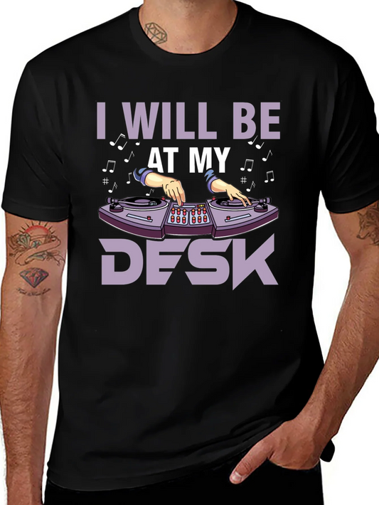 DJ At My Desk Graphic Tee