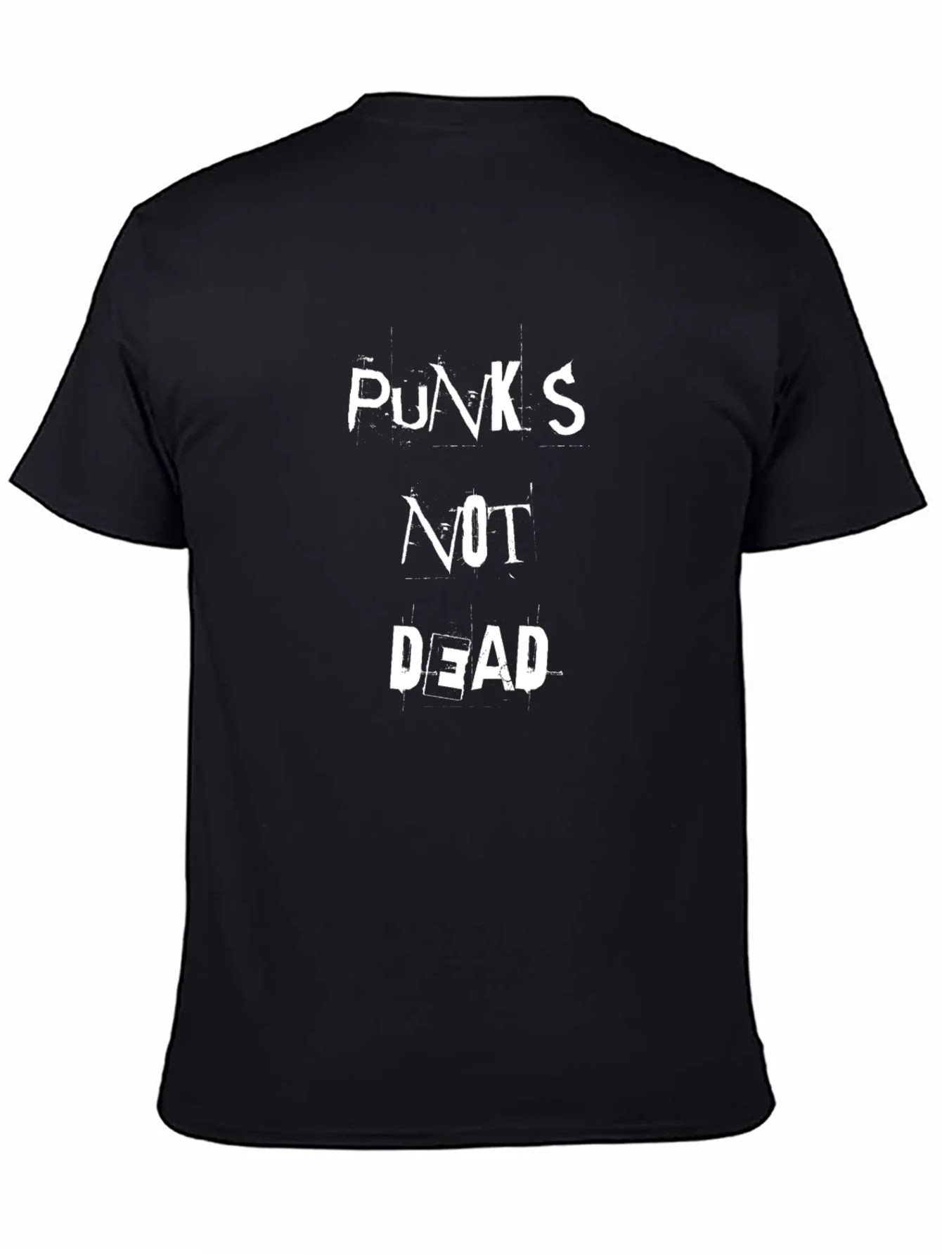 Punks Not Dead Graphic Tee - Black