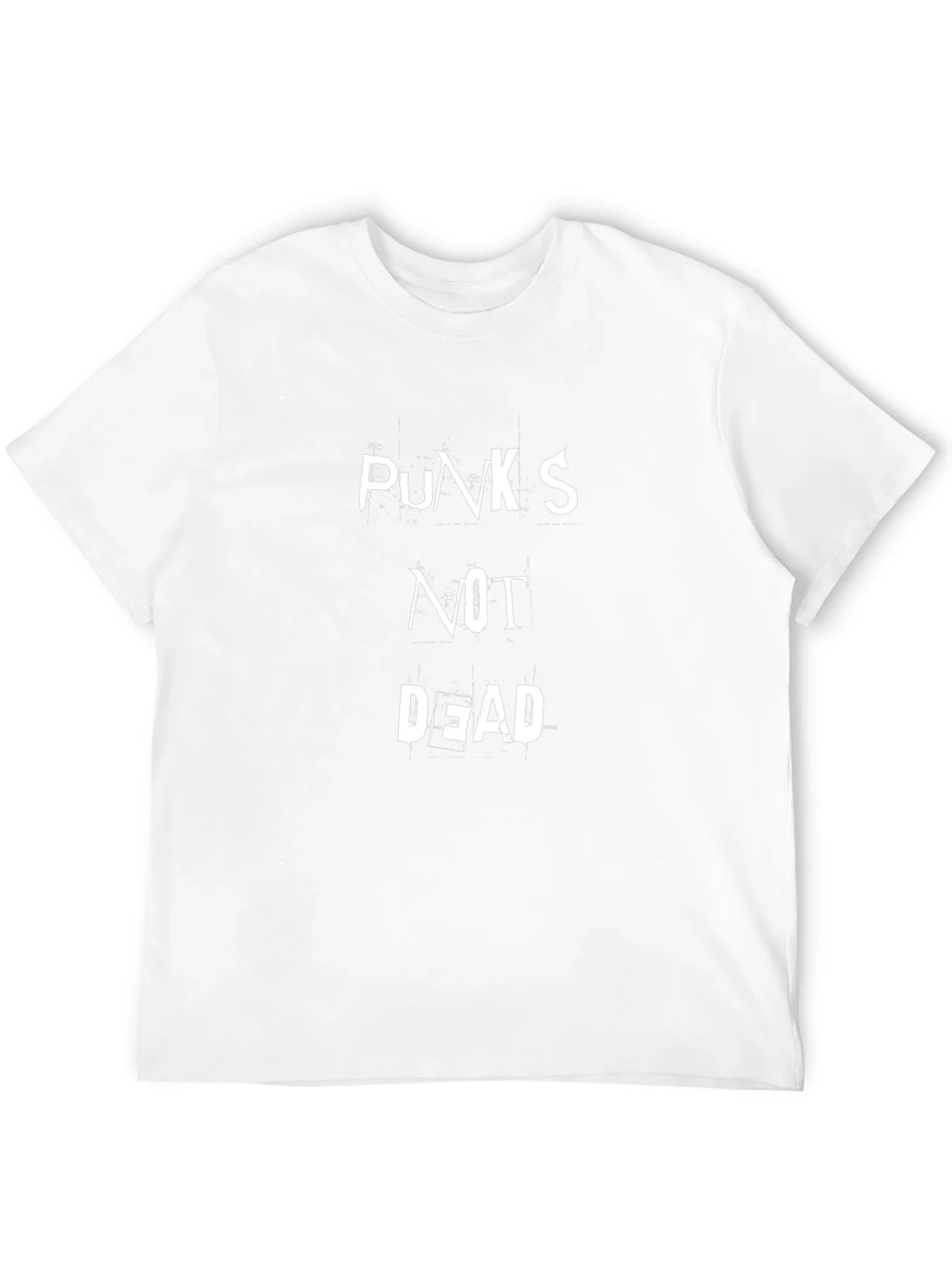 Punks Not Dead Graphic Tee - Black