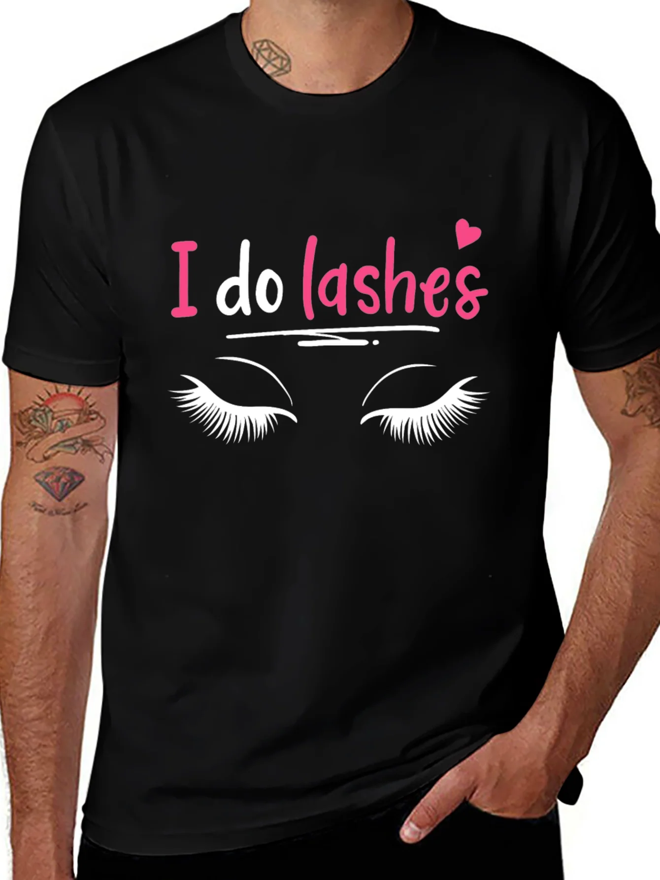 I Do Lashes Graphic Tee - Eyelash Extension T-Shirt