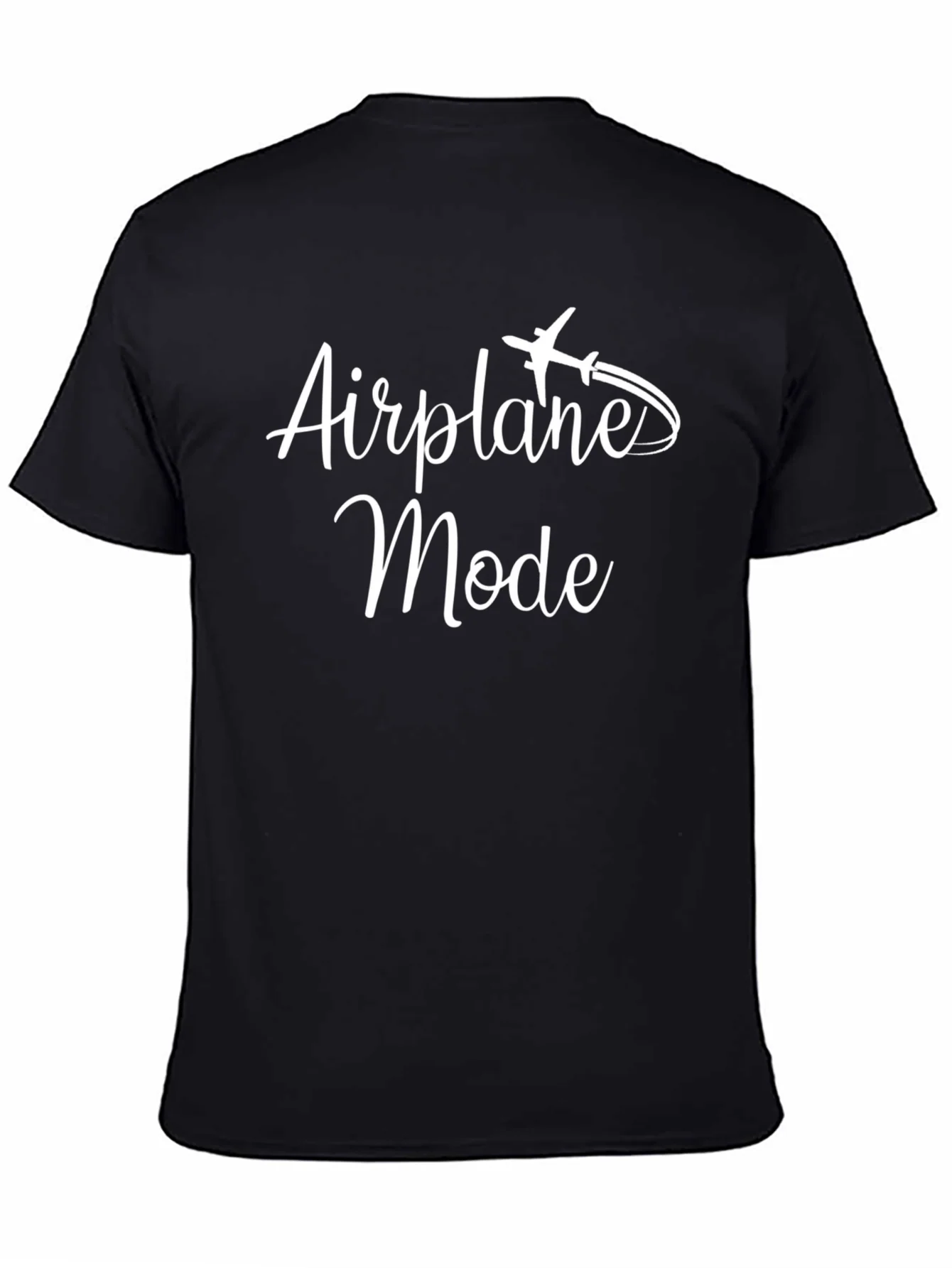 Airplane Mode Black T-Shirt
