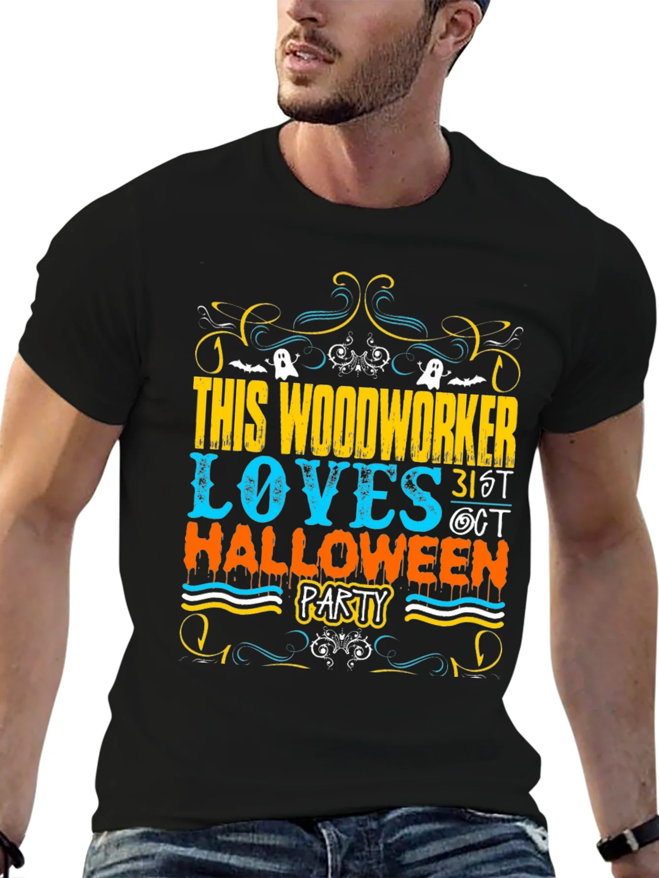Woodworker Halloween Party T-Shirt