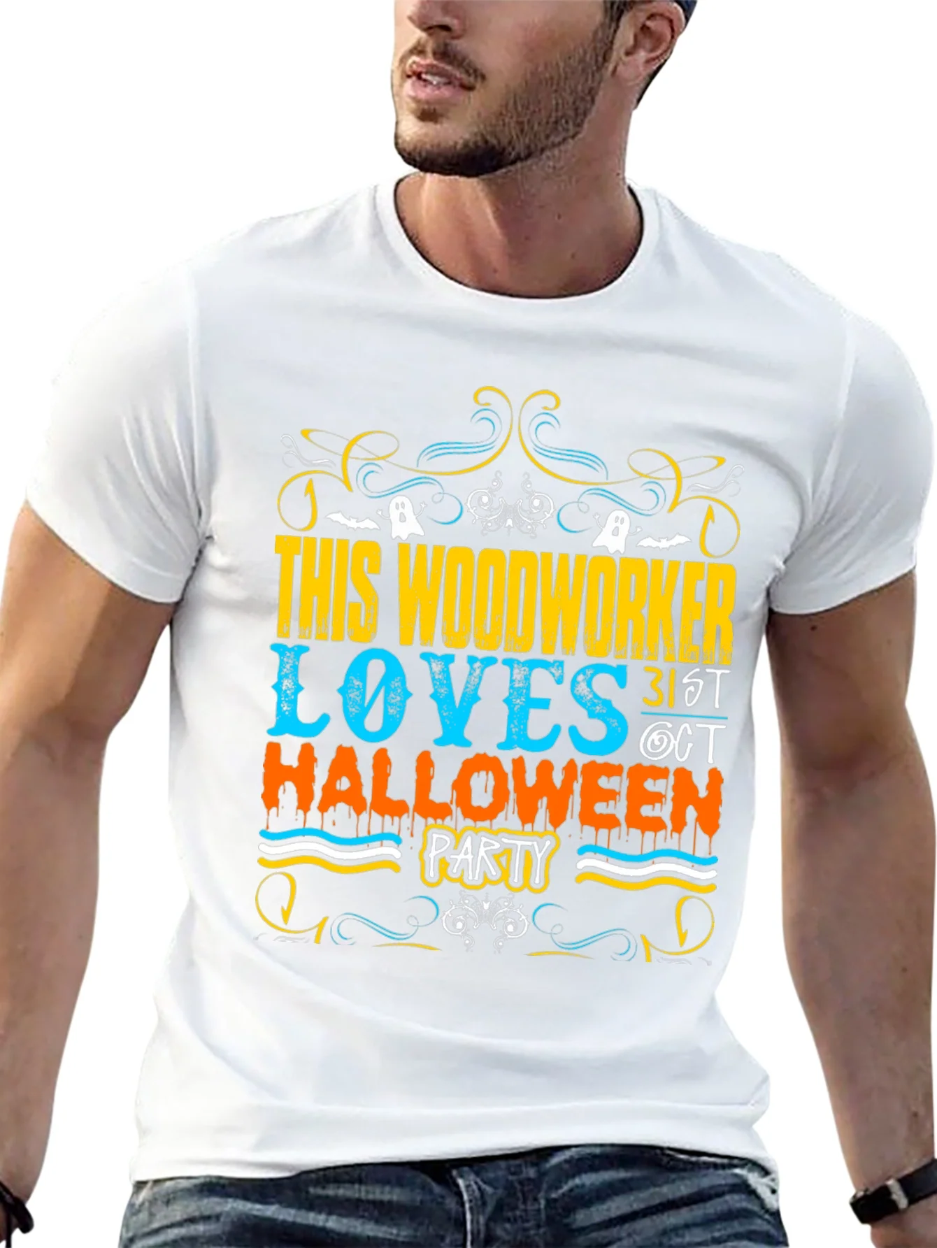 Woodworker Halloween Party T-Shirt