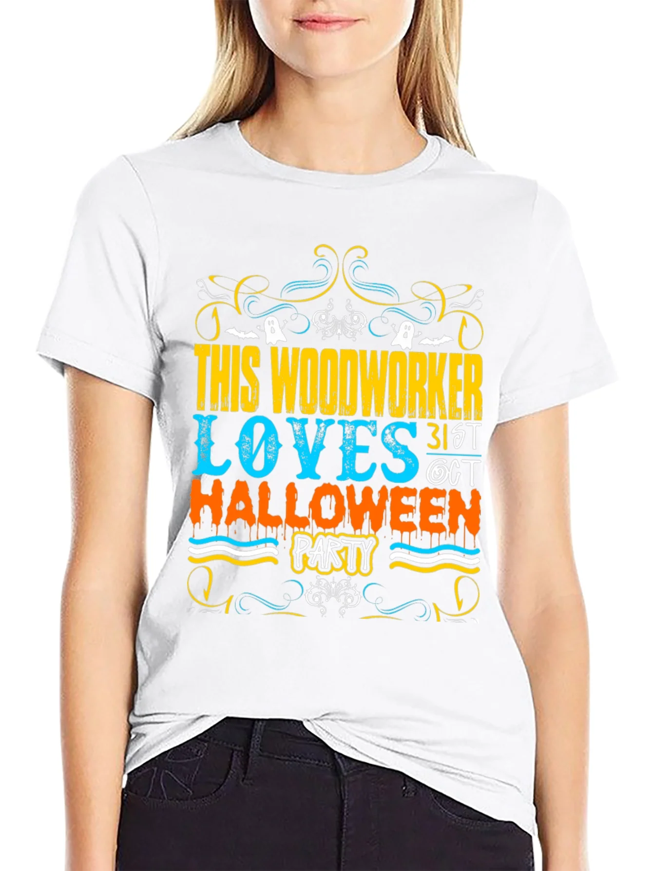 Woodworker Halloween Party T-Shirt