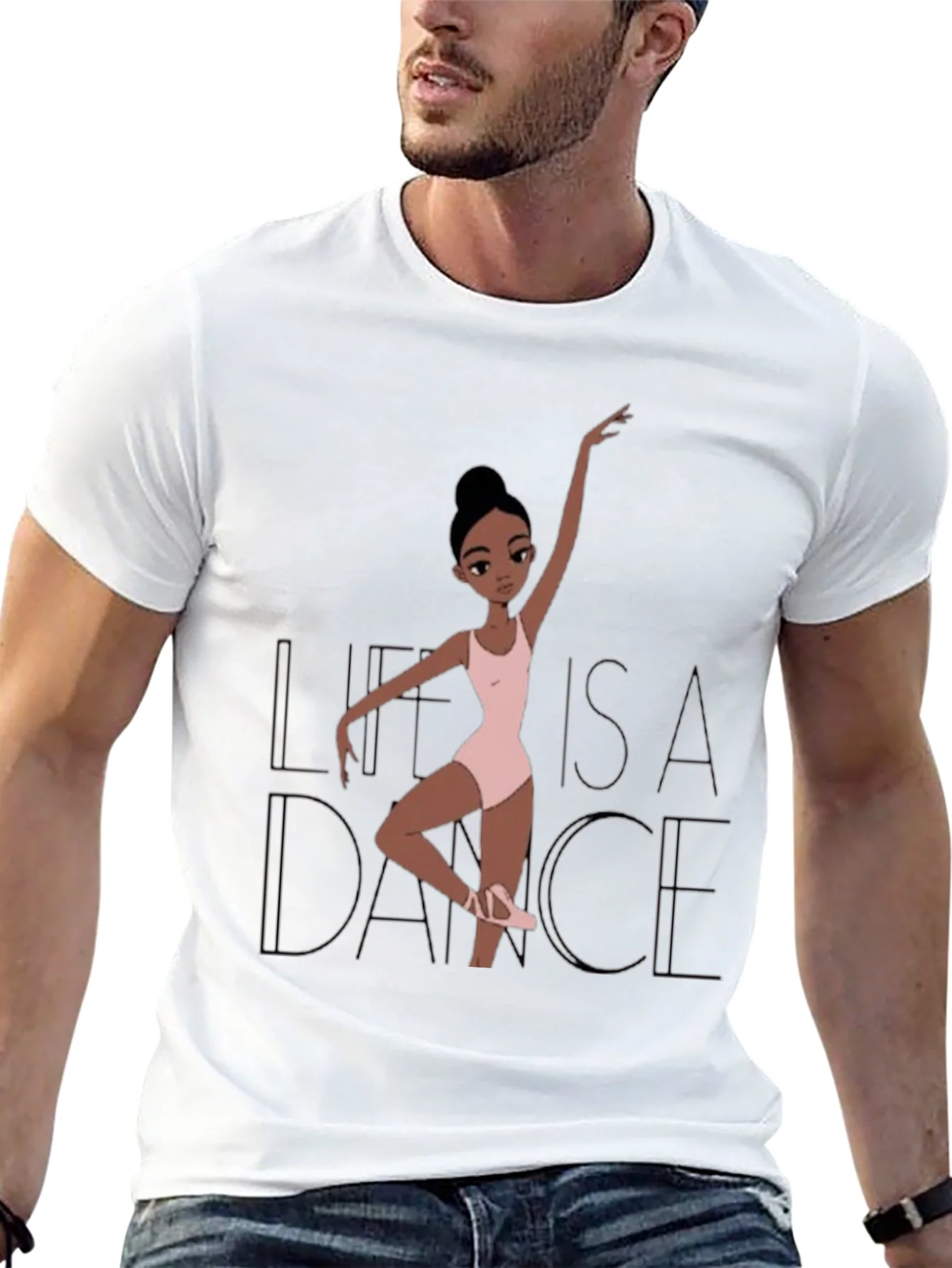Life is a Dance T-Shirt - Ballerina Graphic Tee