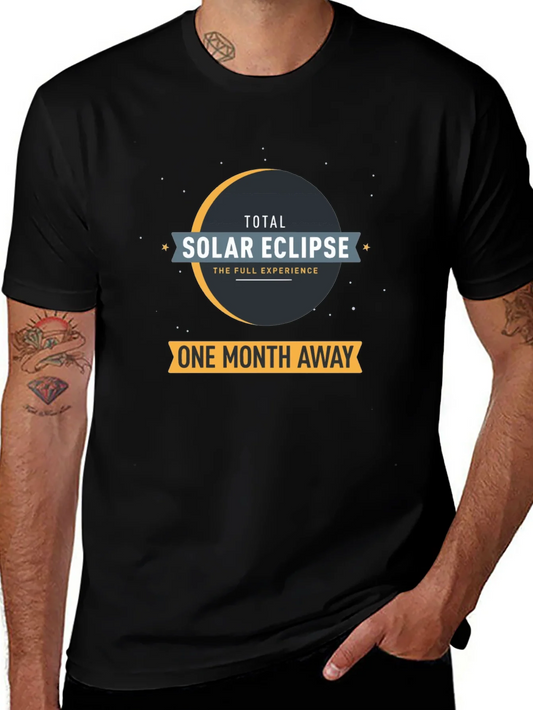 Total Solar Eclipse T-Shirt - One Month Away