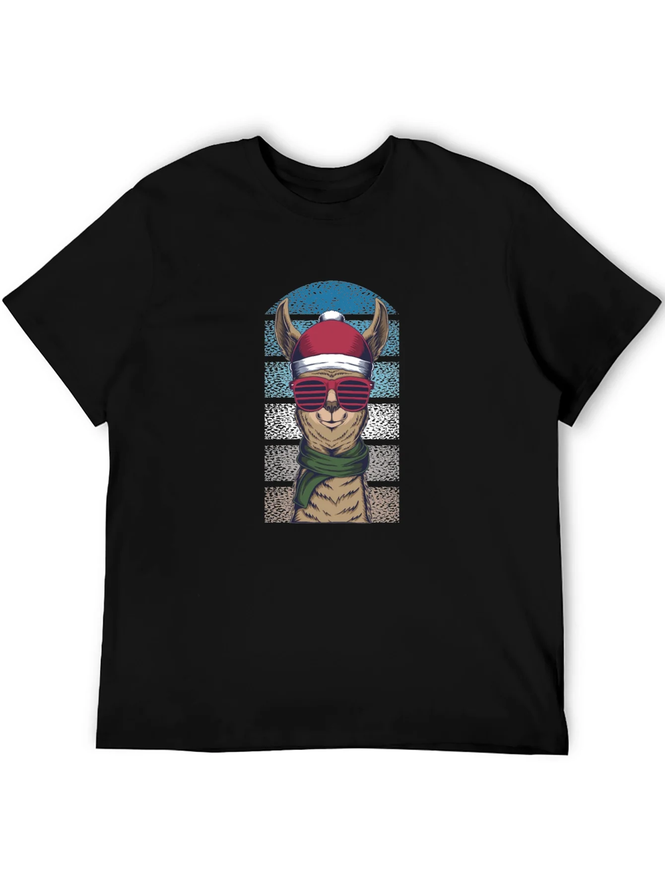 Llama Christmas T-Shirt: Festive Holiday Apparel