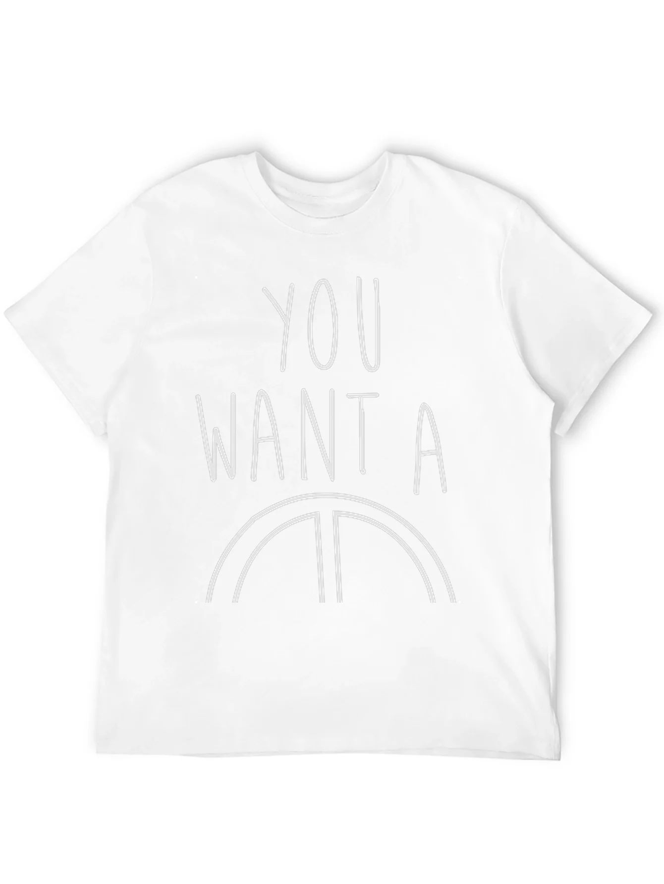Mens You Want A Pizza Me Graphic T-Shirt