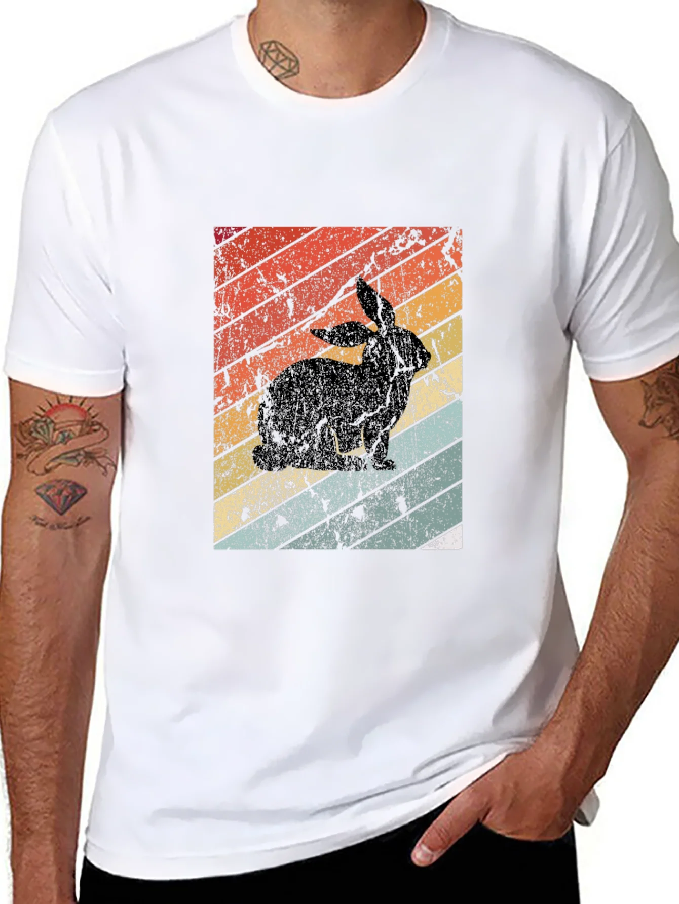Retro Rabbit Graphic Tee