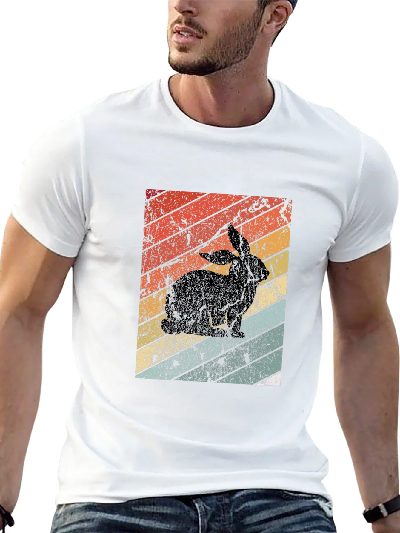 Retro Rabbit Graphic Tee