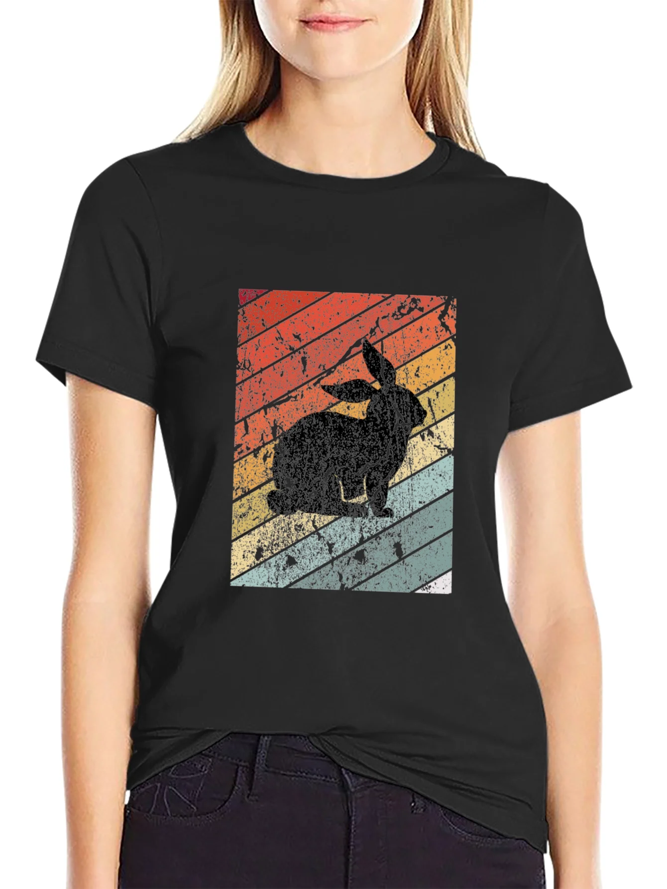 Retro Rabbit Graphic Tee