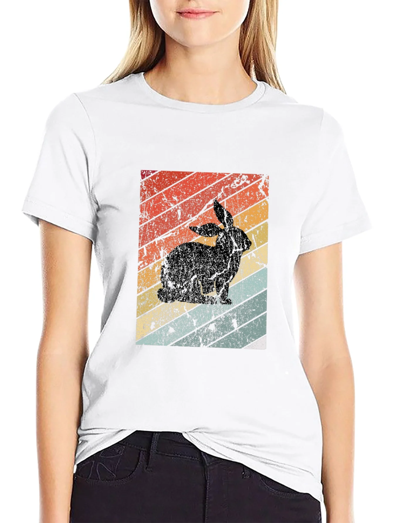 Retro Rabbit Graphic Tee