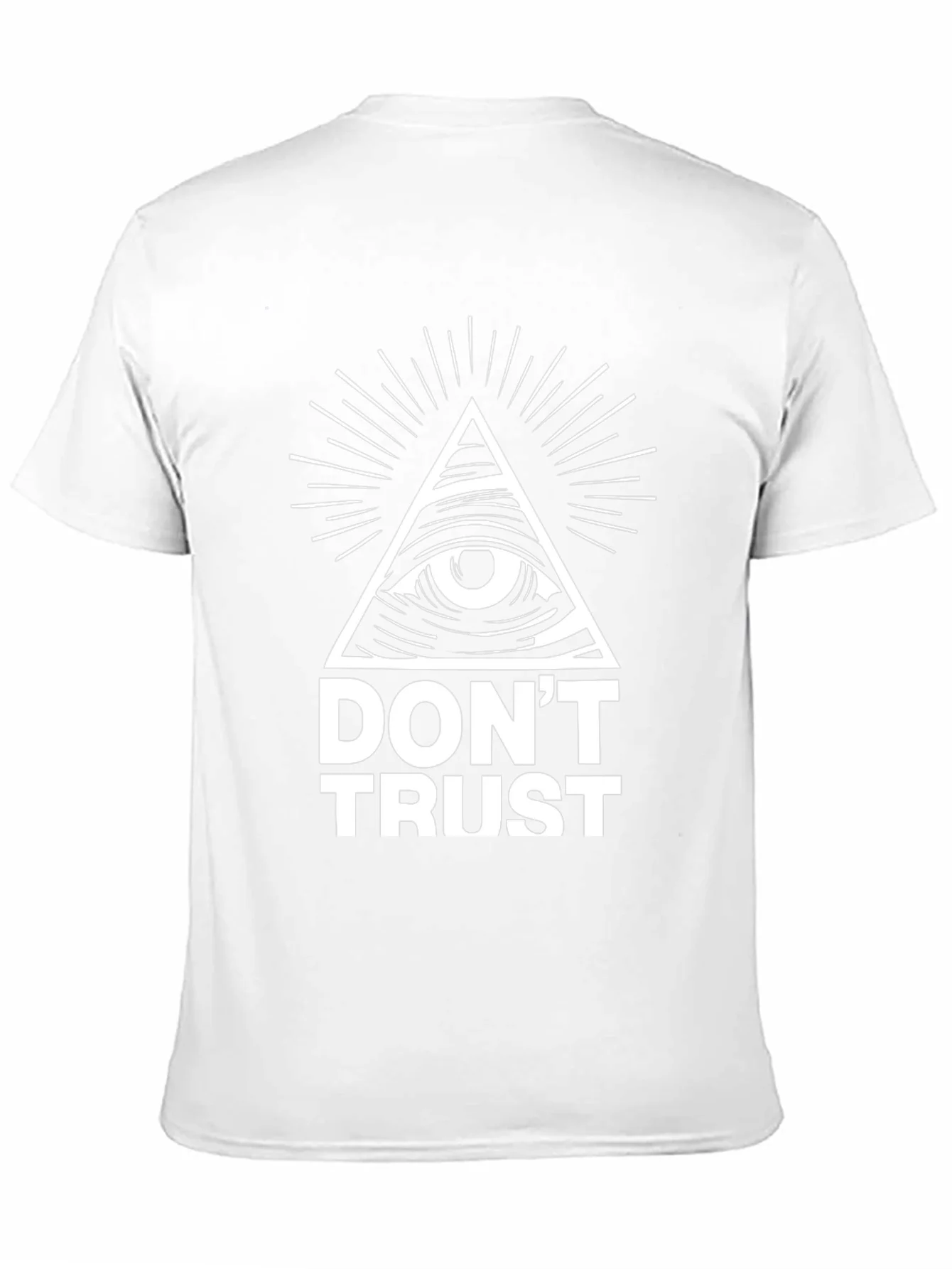 Dont Trust All Seeing Eye Graphic T-Shirt