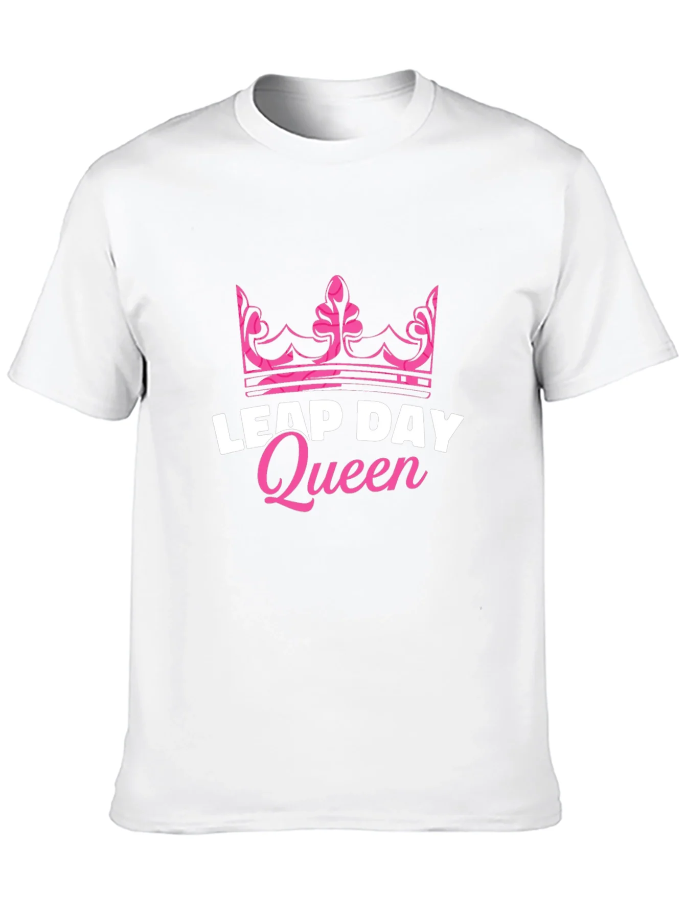 Leap Day Queen Black T-Shirt