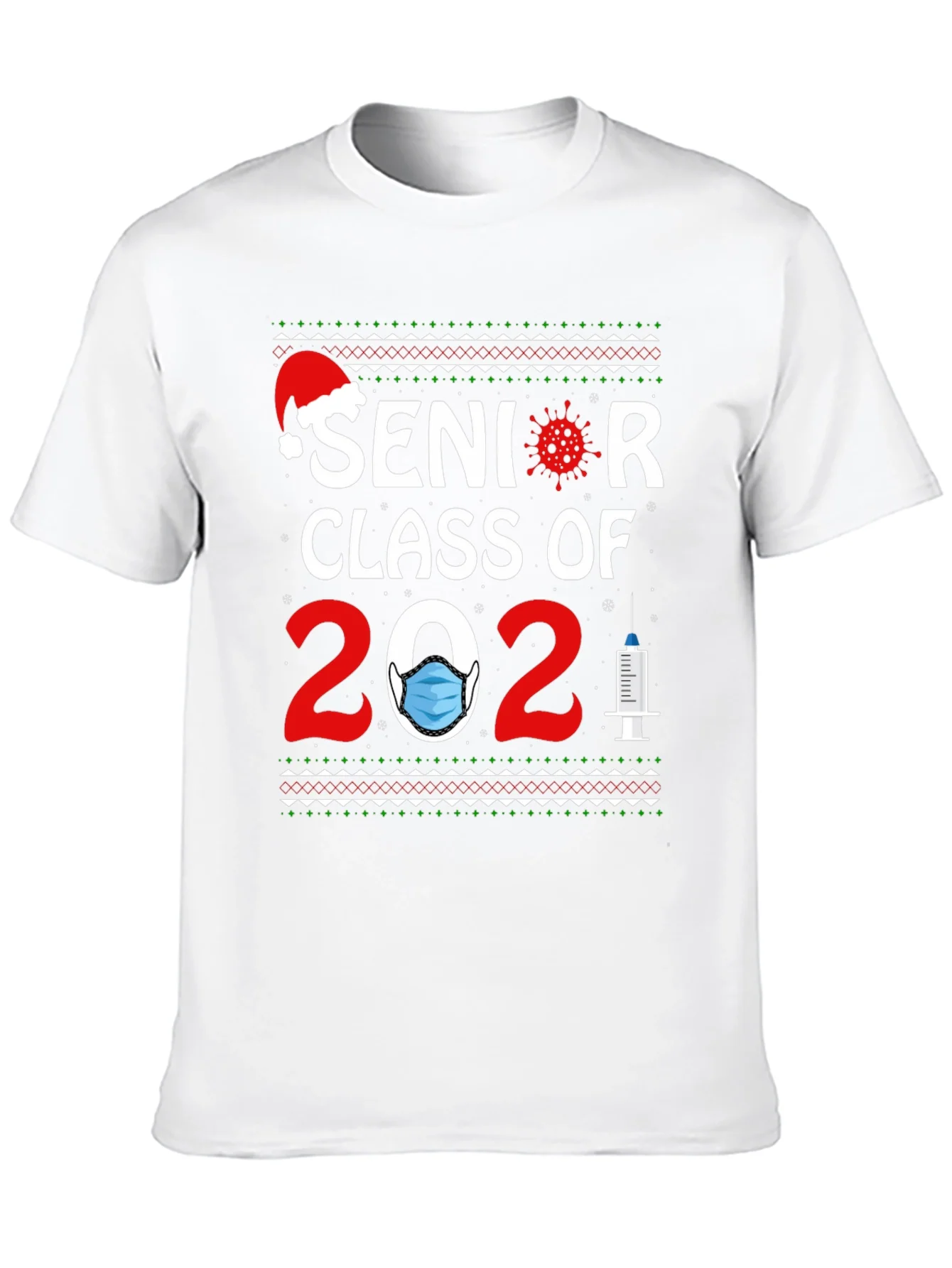 Senior Class of 2021 Ugly Christmas Sweater T-Shirt