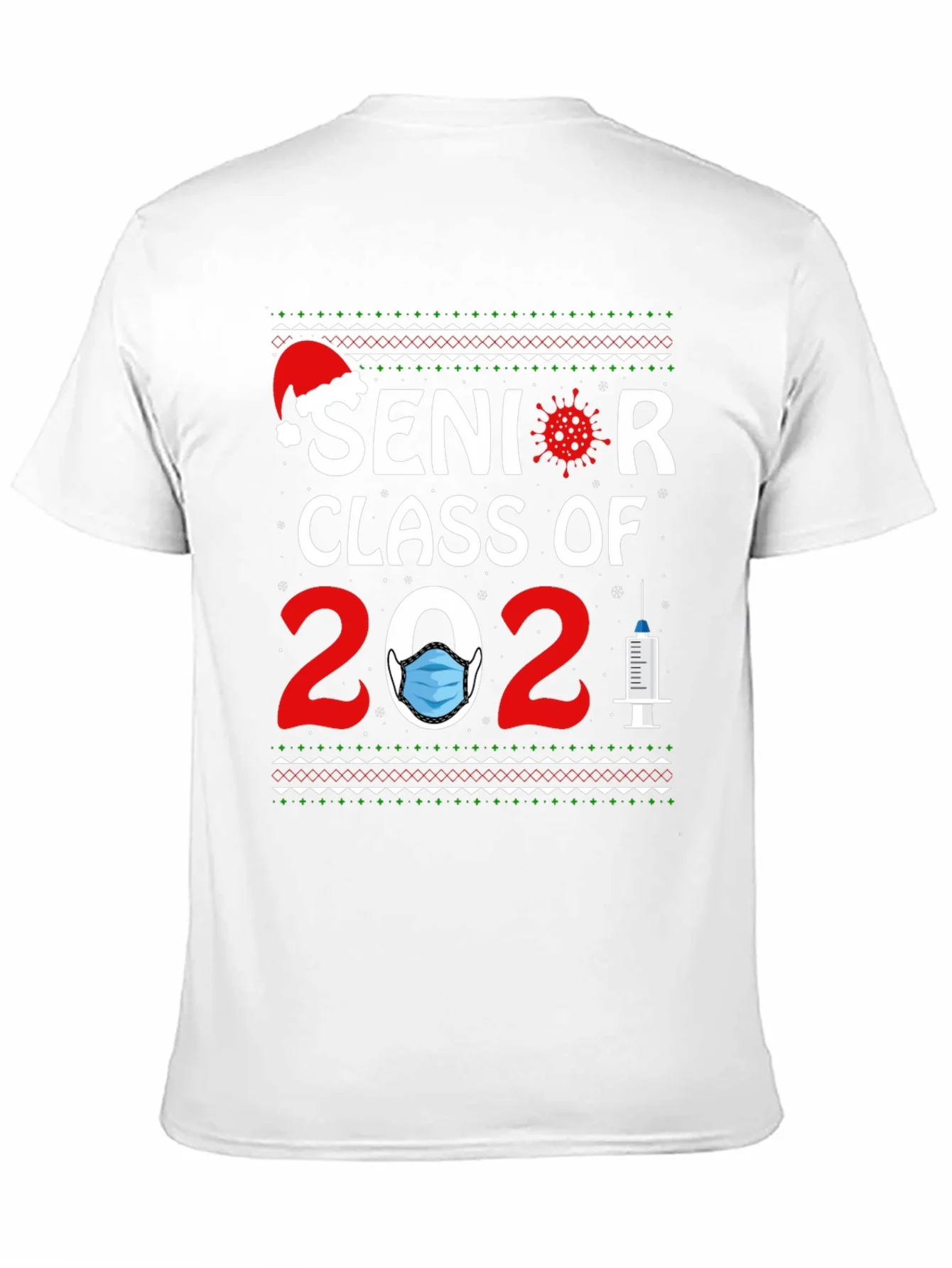 Senior Class of 2021 Ugly Christmas Sweater T-Shirt