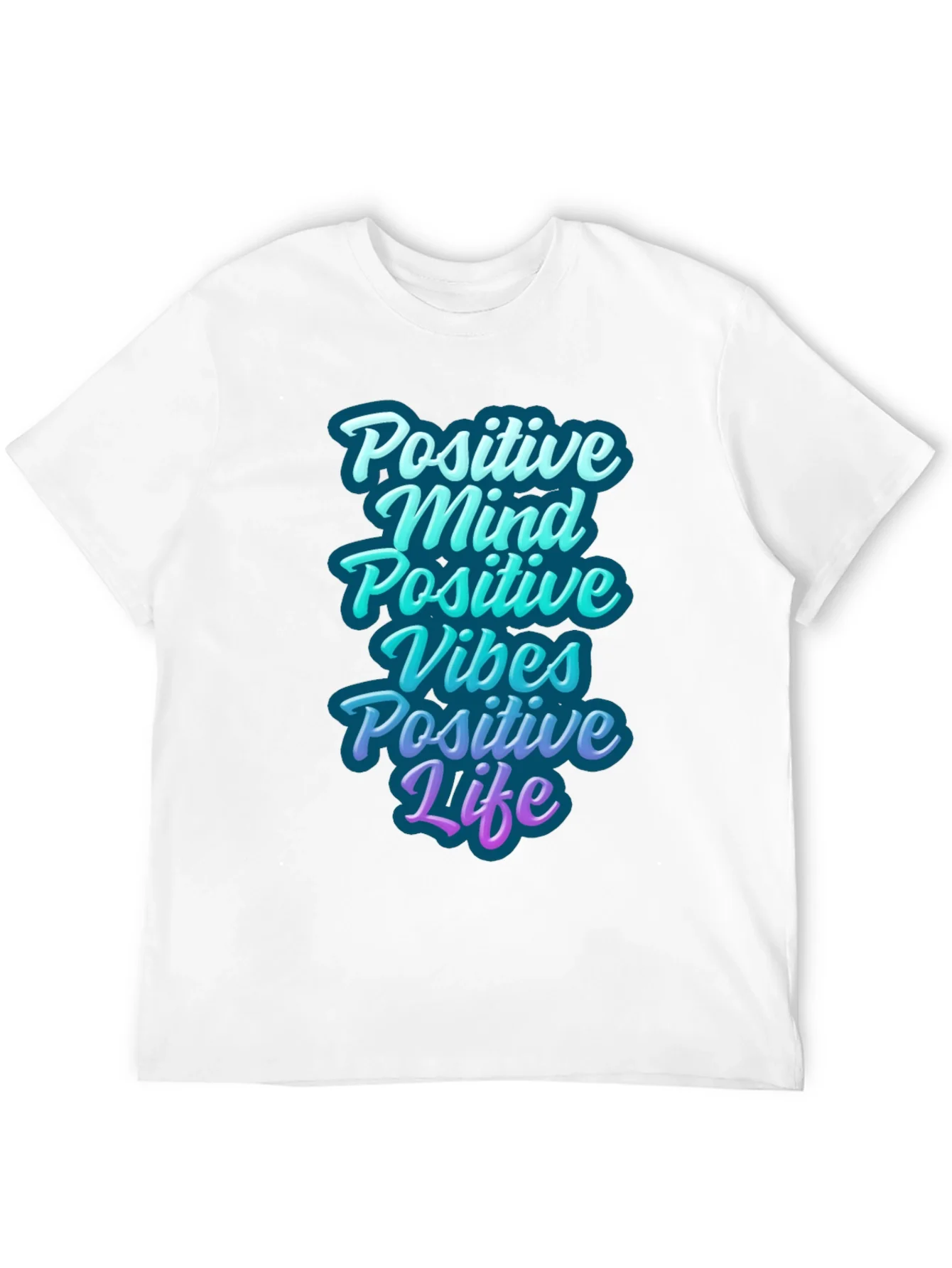 Positive Vibes Graphic T-Shirt