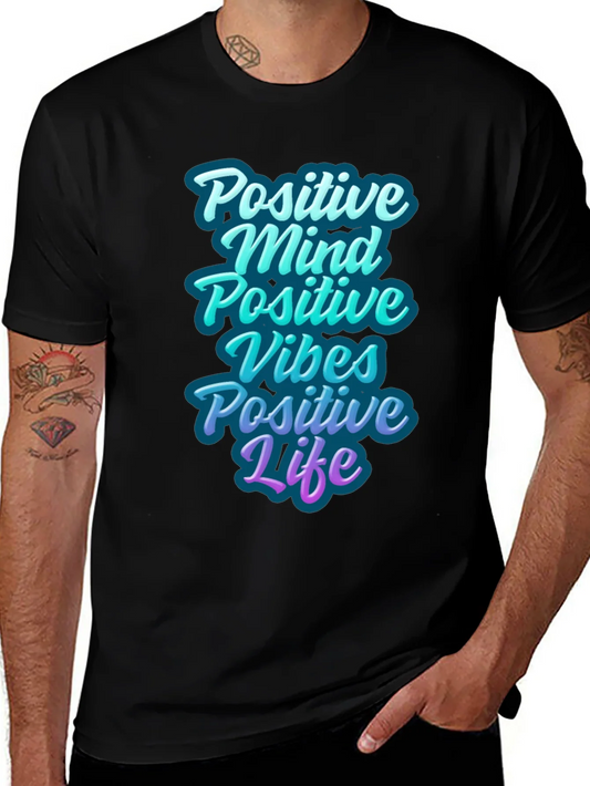 Positive Vibes Graphic T-Shirt