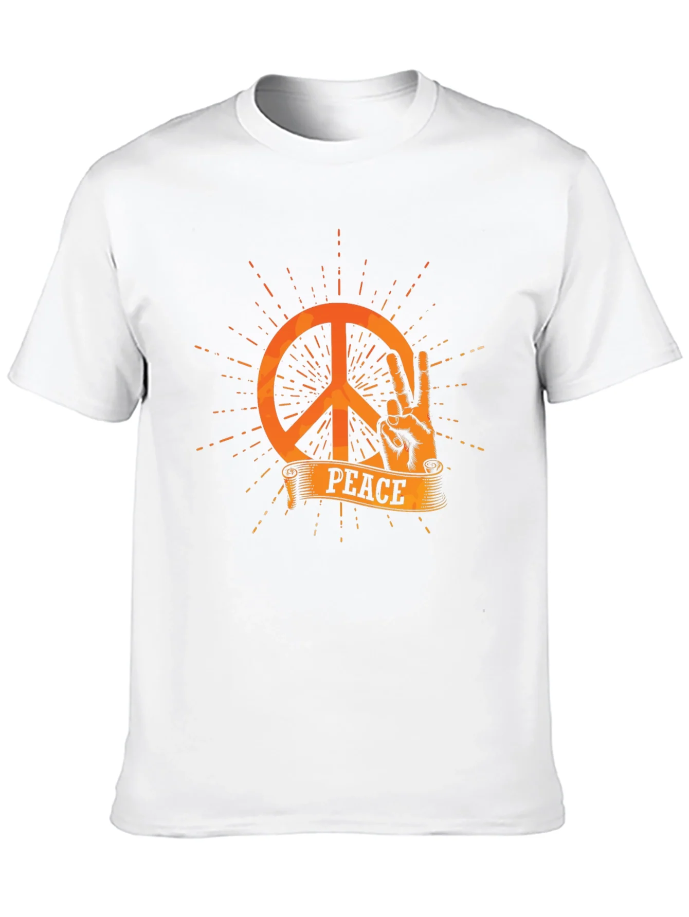 Peace Sign T-Shirt - Retro Style